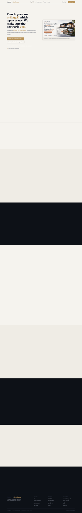 Foundry for Real Estate template