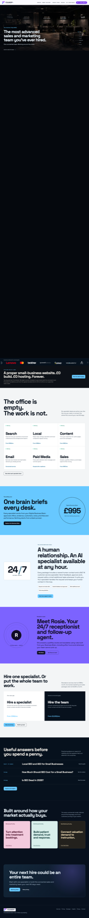 Foundry Works website